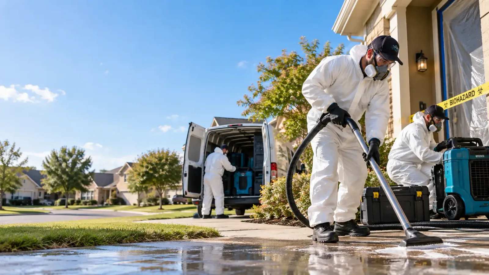 Biohazard Cleanup in Mcloud, OK